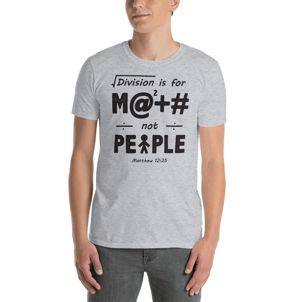 Division is for Math T-shirt - Light