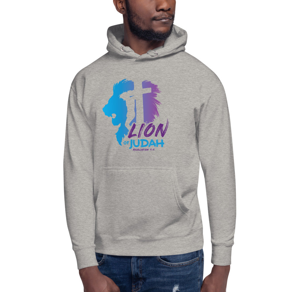 Lion of Judah Hoodie - Cool Light