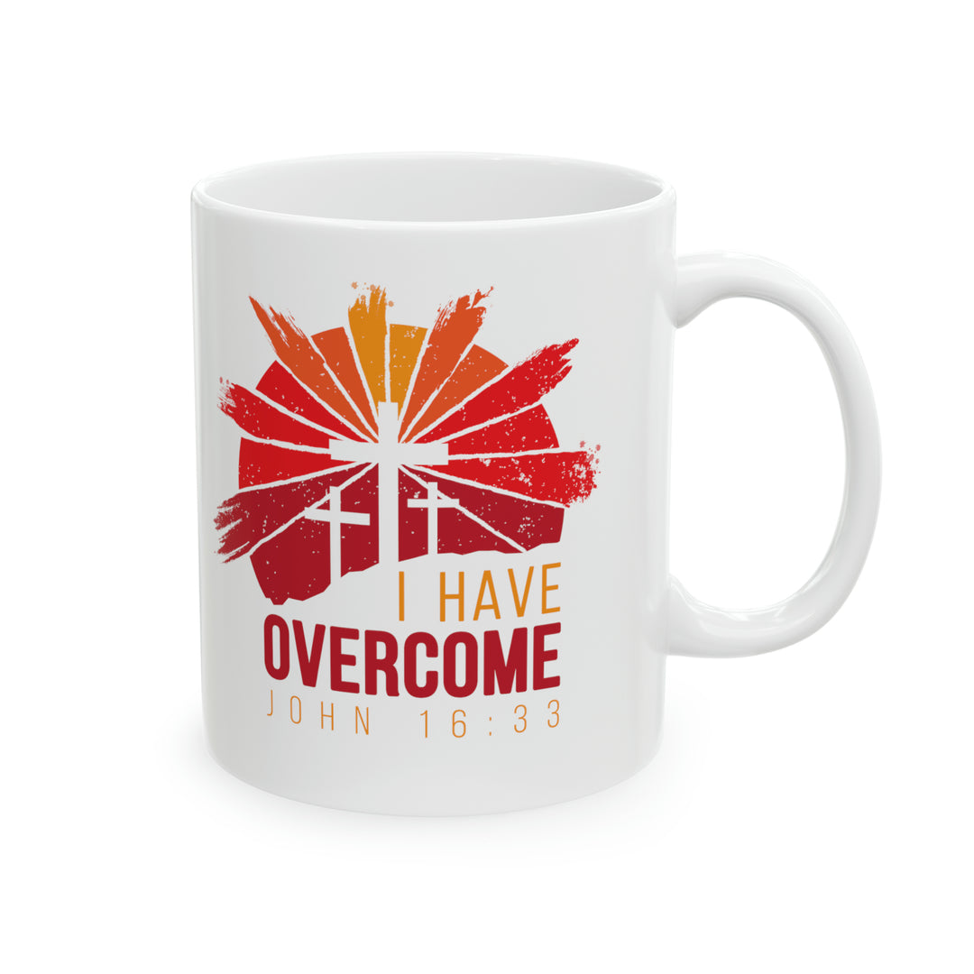 Overcome Coffee Mug - Painted Light