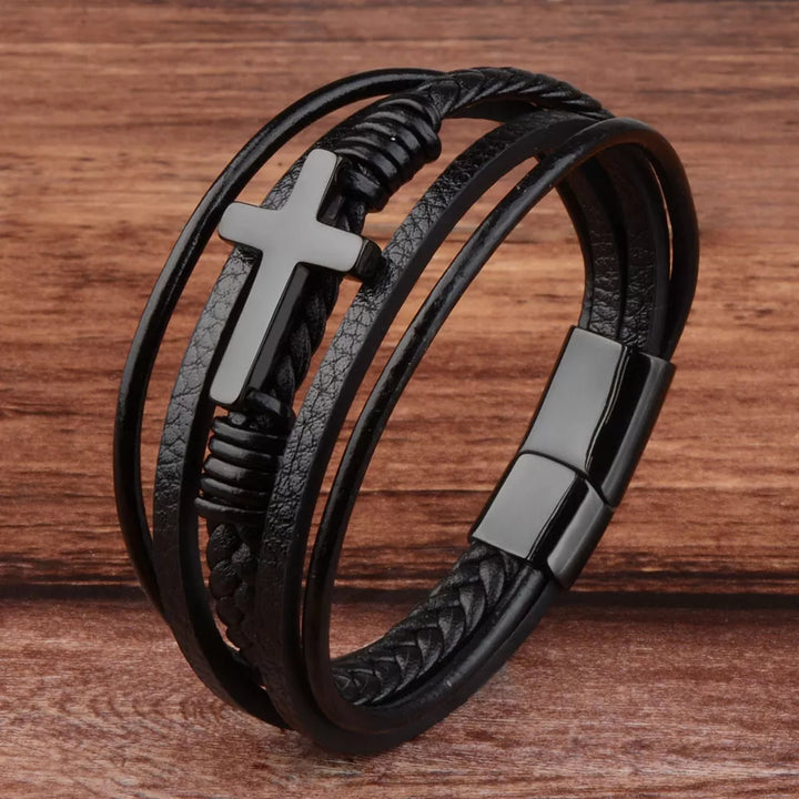 Men's Genuine Leather Bracelet