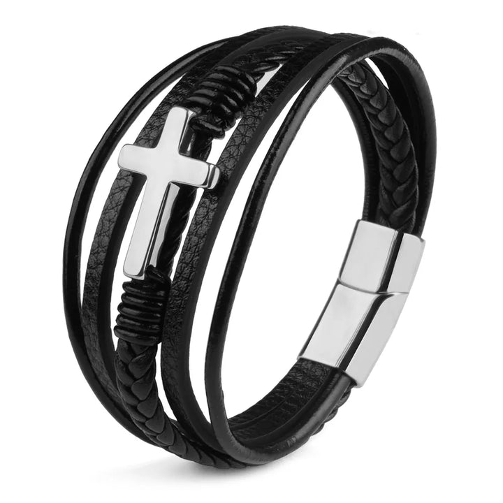 Men's Genuine Leather Bracelet