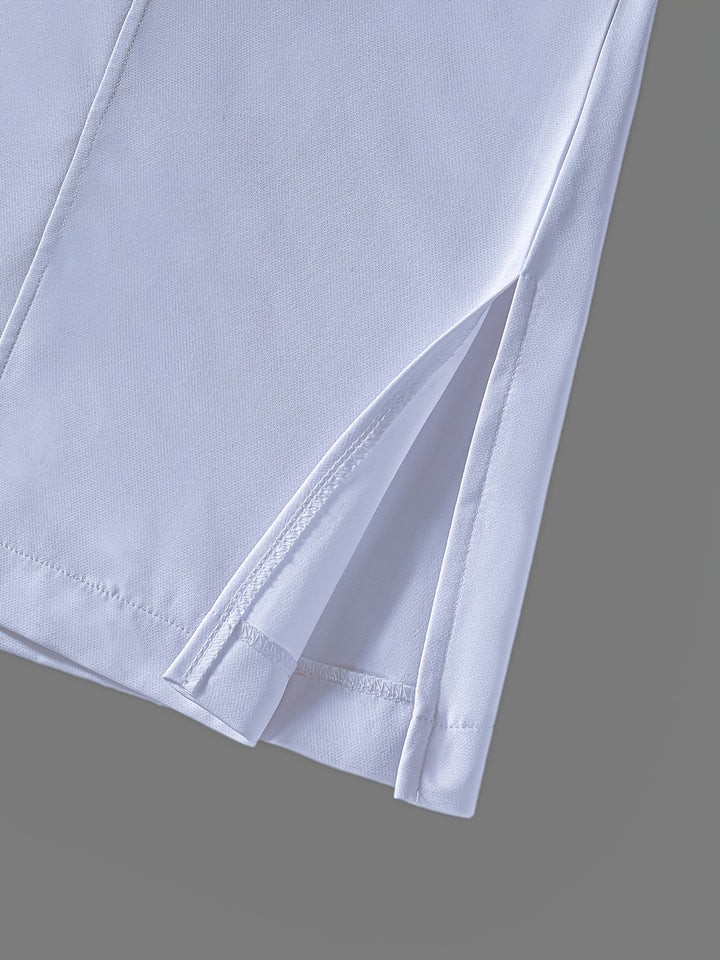 Men's White Dashiki 2pcs Set