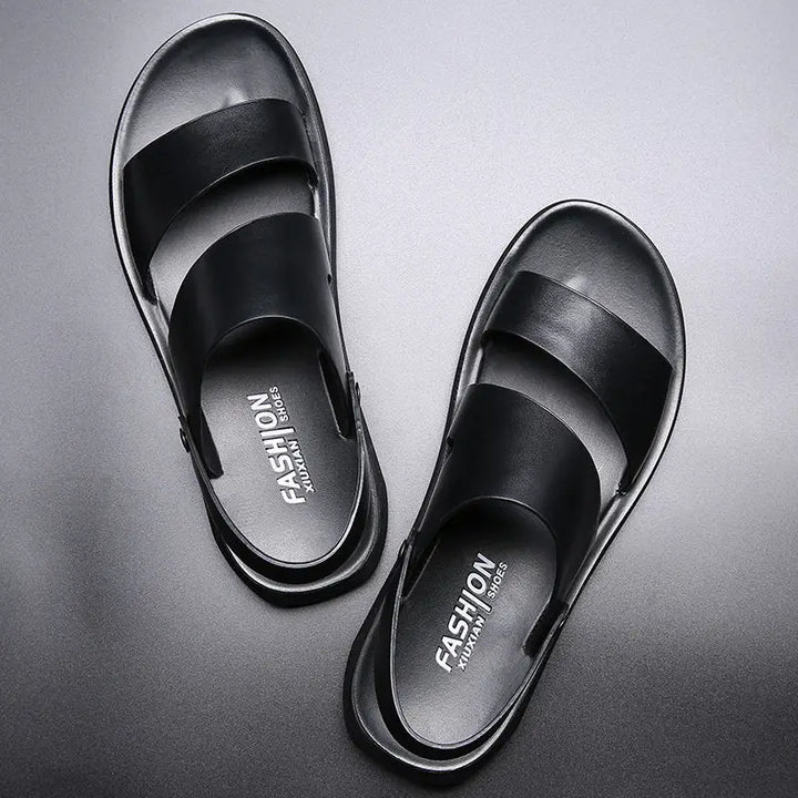 Men Leather Sandals Genuine Leather