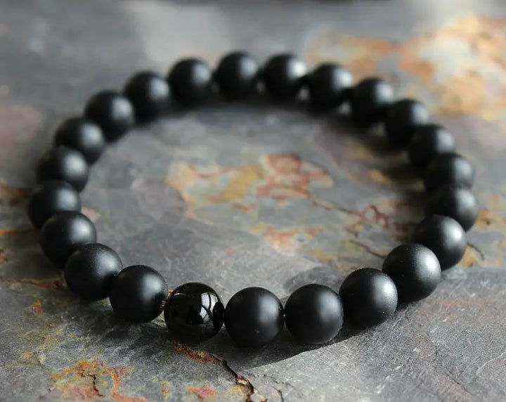 Volcanic Stone Bracelet for Men