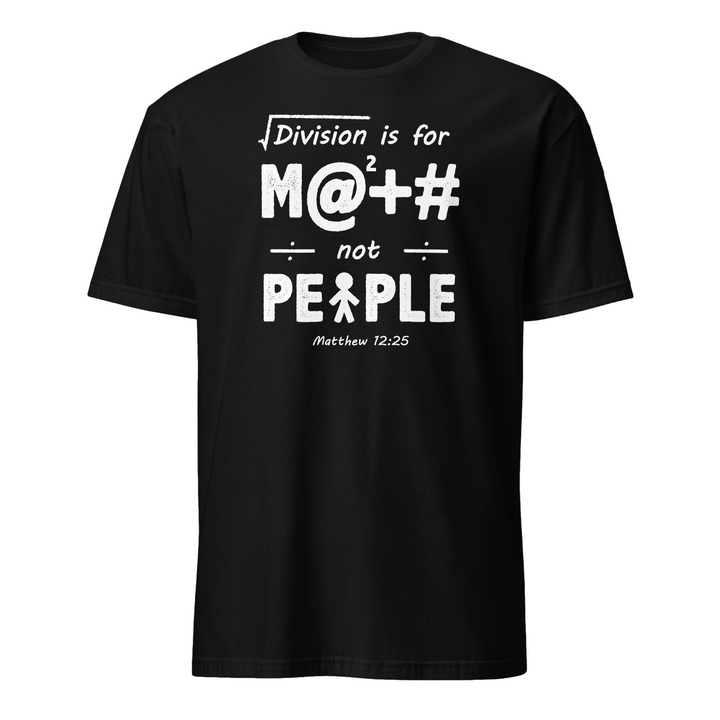 Division is for Math T-shirt - Dark
