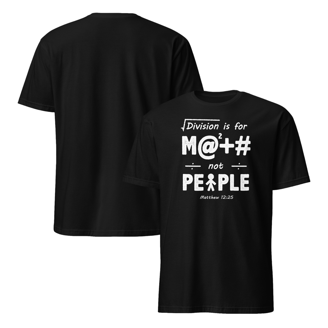 Division is for Math T-shirt - Dark