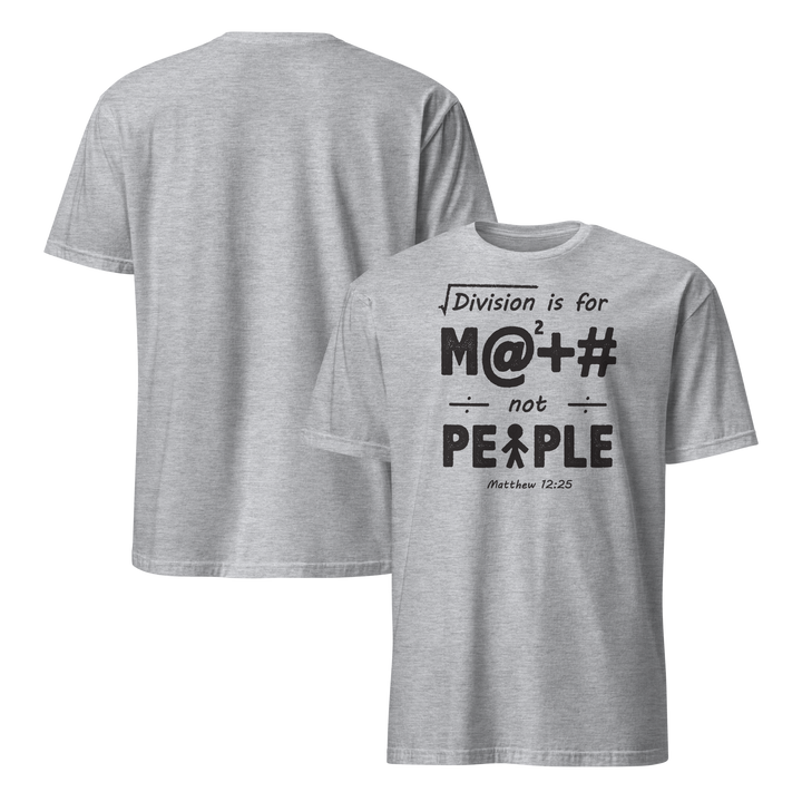 Division is for Math T-shirt - Light