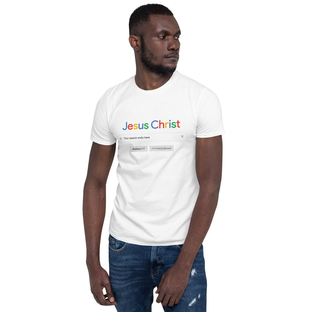 Jesus Search Engine T-shirt